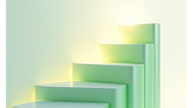 Bomi Routine의 미션, 비전, 가치를 상징하는 영감적인 이미지